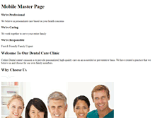 Tablet Screenshot of cedars-dental.com